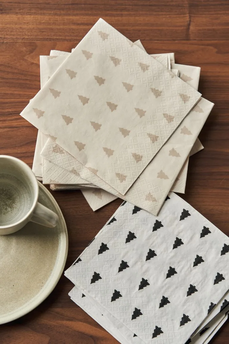 Scandi Essentials Servilletas Linen Trees 33x33 Cm 20 Unidades 4 Scandi Essentials Servilletas Linen Trees 33x33 Cm 20 Unidades - Imagen 2