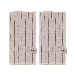 2 Servilletas A Rayas Ernst 40x40 Cm
