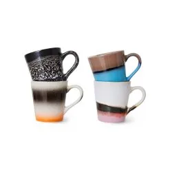 HKliving 4 Tazas 70's Espresso -Menaje de mesa Ventas 573230 01 2 ProductImageExtra 69c5208c00
