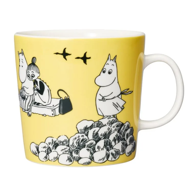 Arabia Taza Moomin Yellow Special 3 Arabia Taza Moomin Yellow Special
