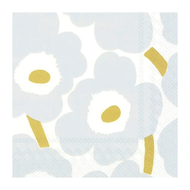 Marimekko Servilleta Unikko 40x40 Cm, Set De 20 3 Marimekko Servilleta Unikko 40x40 Cm, Set De 20