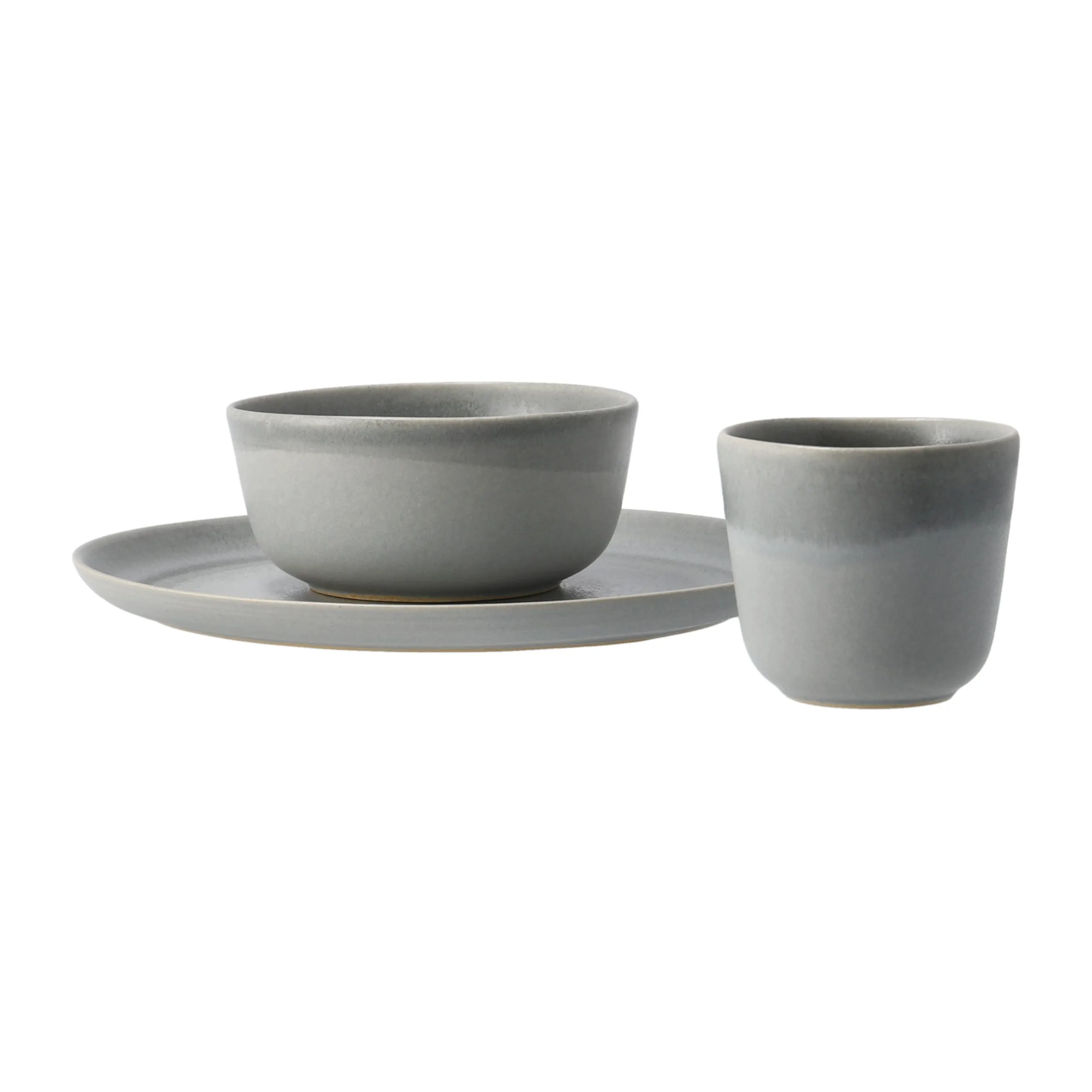 Paradisverkstaden Set De 3 Piezas Para Desayuno Morgon Gris 3 Paradisverkstaden Set De 3 Piezas Para Desayuno Morgon Gris