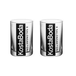 Kosta Boda 2 Vasos De Chupito Salong Betong 6 Cl