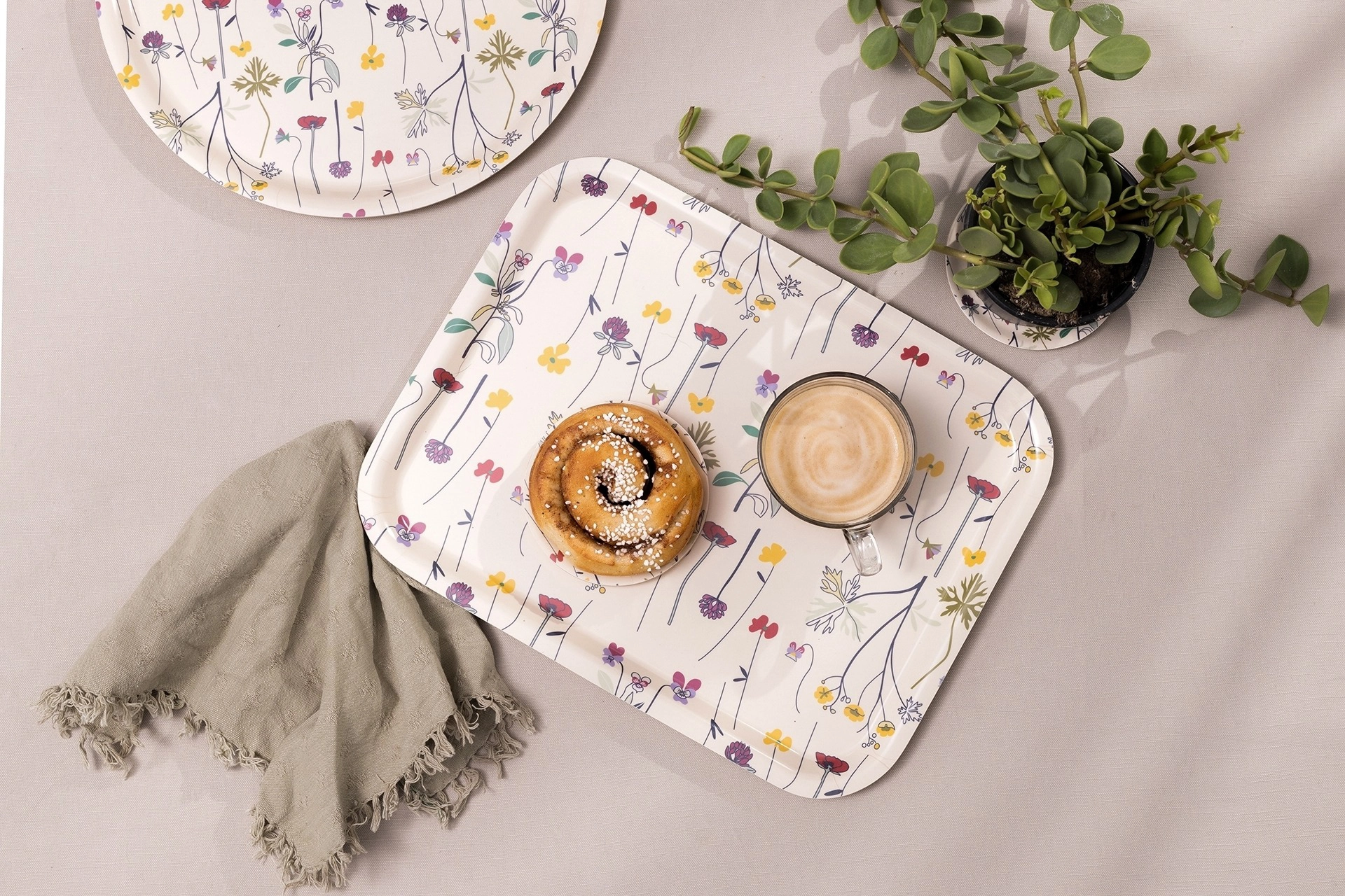 Åry Home 4 Posavasos Herbarium Ø11 Cm 4 Åry Home 4 Posavasos Herbarium Ø11 Cm - Imagen 2