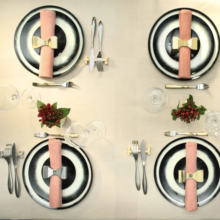 Klong 2 Anillos Servilleteros Bowie 5 Klong 2 Anillos Servilleteros Bowie - Imagen 3