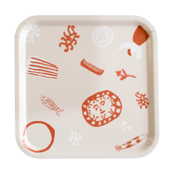 Fine Little Day Bandeja Figures 32x32 Cm