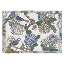 Ekelund Linneväveri Mantel Individual Fåglabo 35x48 Cm