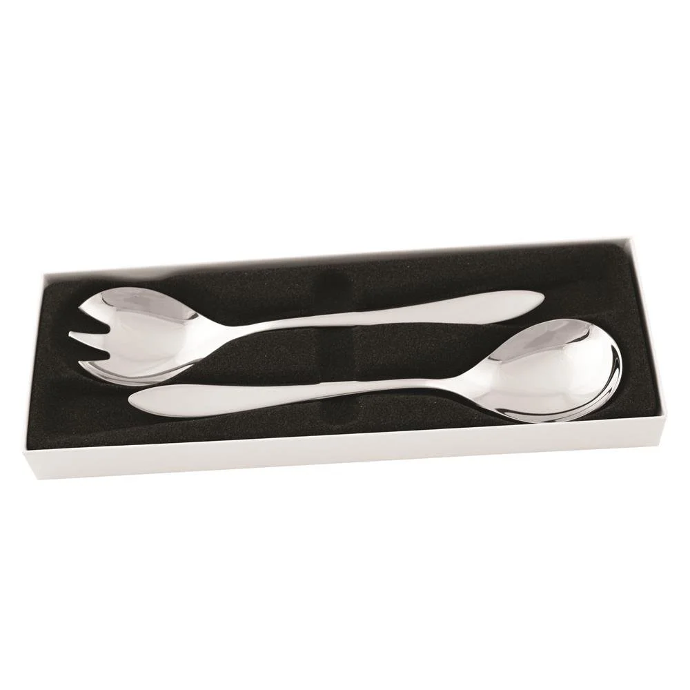 HARDANGER BESTIKK Cubiertos De Ensalada Fjord 4 HARDANGER BESTIKK Cubiertos De Ensalada Fjord - Imagen 2