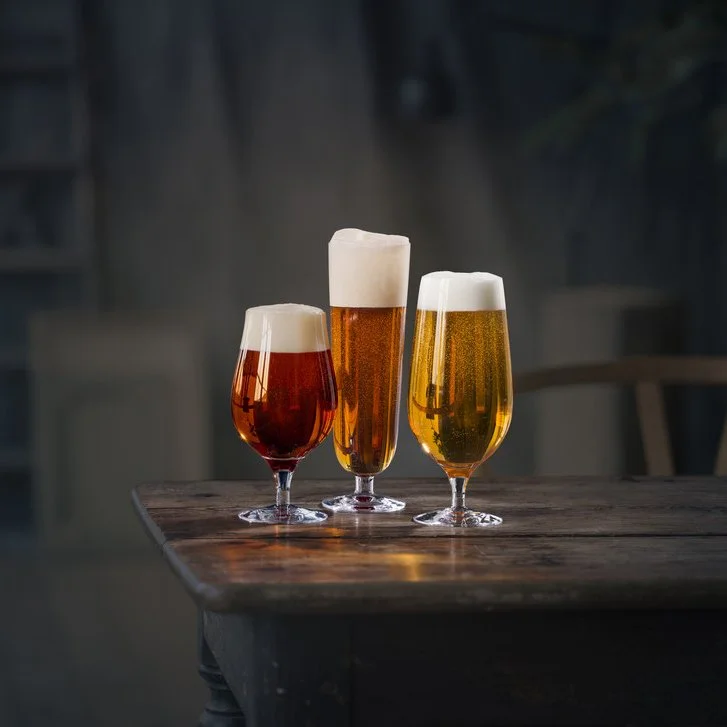 Orrefors 4 Copas De Cerveza Beer Pils 5 Orrefors 4 Copas De Cerveza Beer Pils - Imagen 3