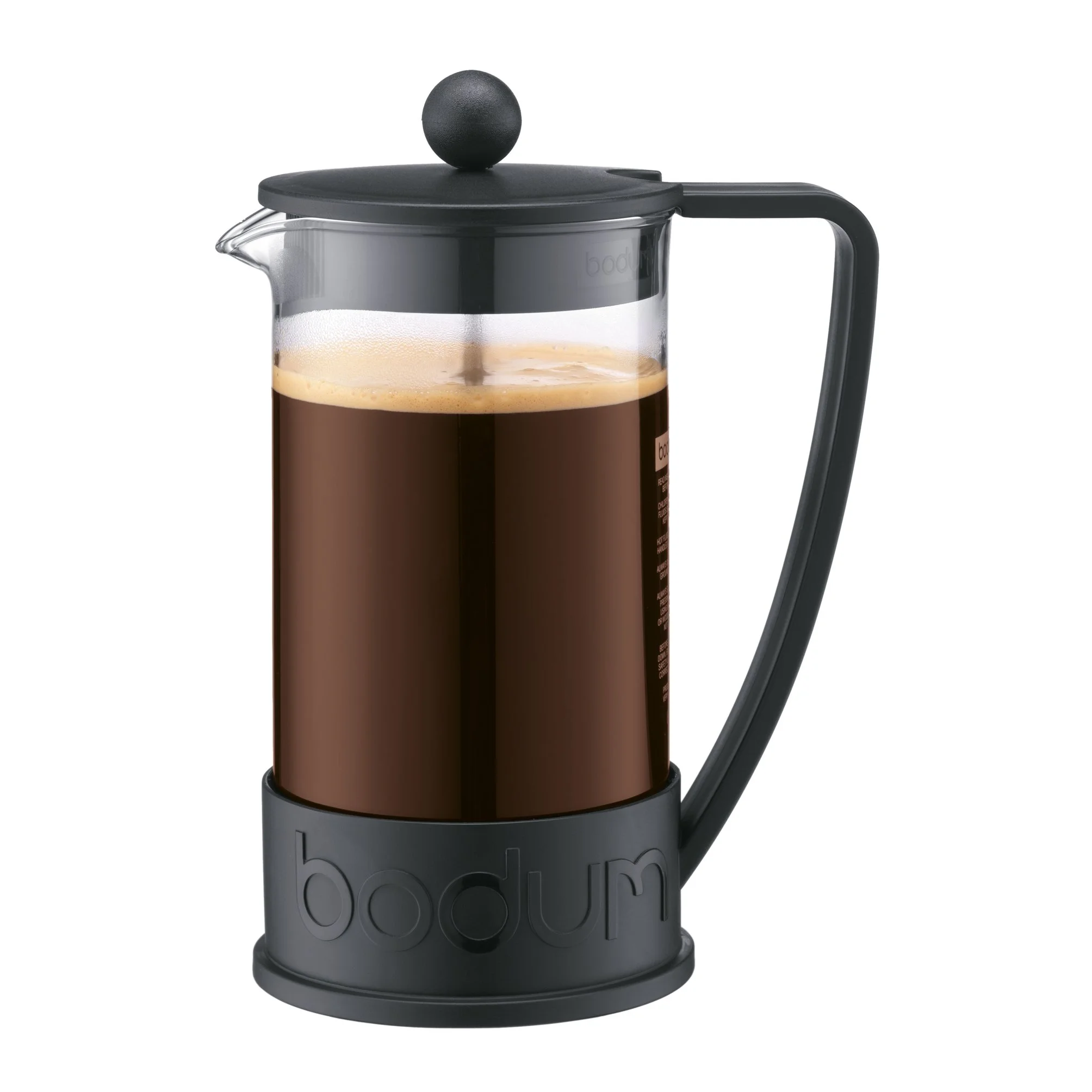 Bodum Cafetera De émbolo Brazil, Negro 3 Bodum Cafetera De émbolo Brazil, Negro