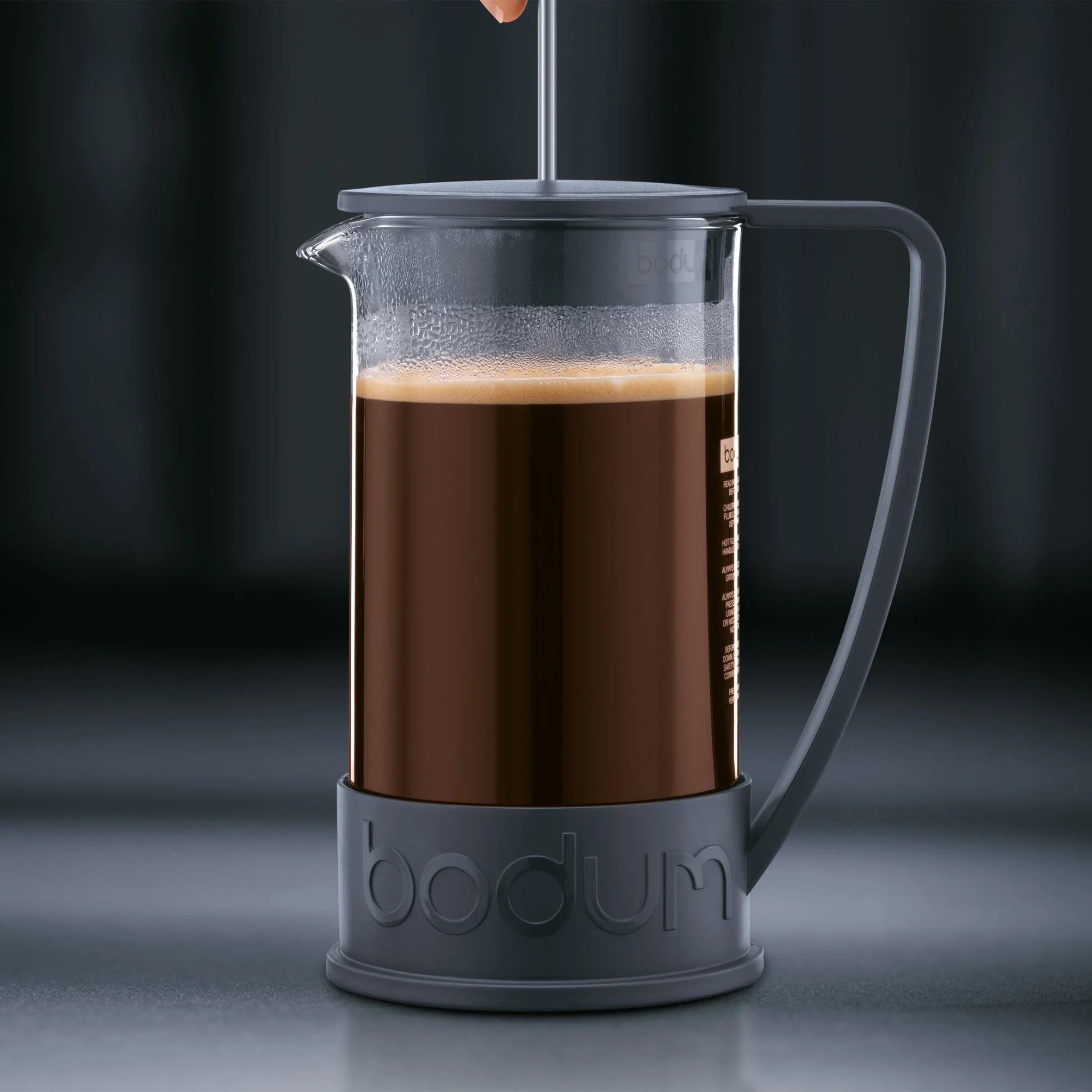 Bodum Cafetera De émbolo Brazil, Negro 5 Bodum Cafetera De émbolo Brazil, Negro - Imagen 3