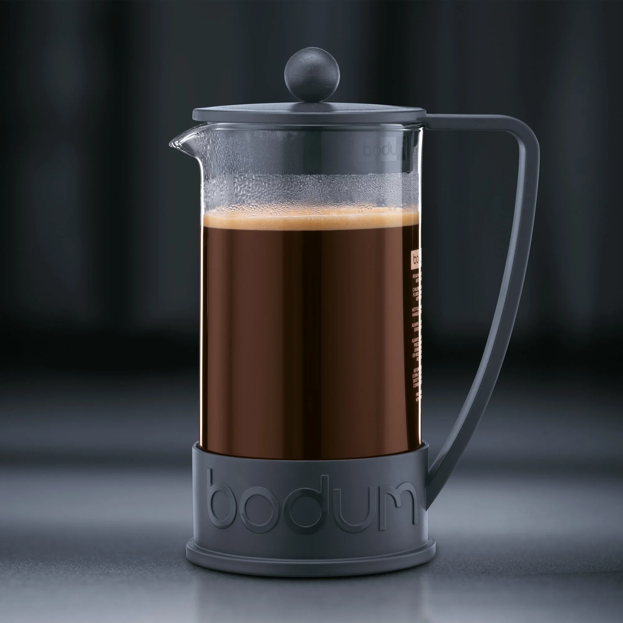 Bodum Cafetera De émbolo Brazil, Negro 4 Bodum Cafetera De émbolo Brazil, Negro - Imagen 2
