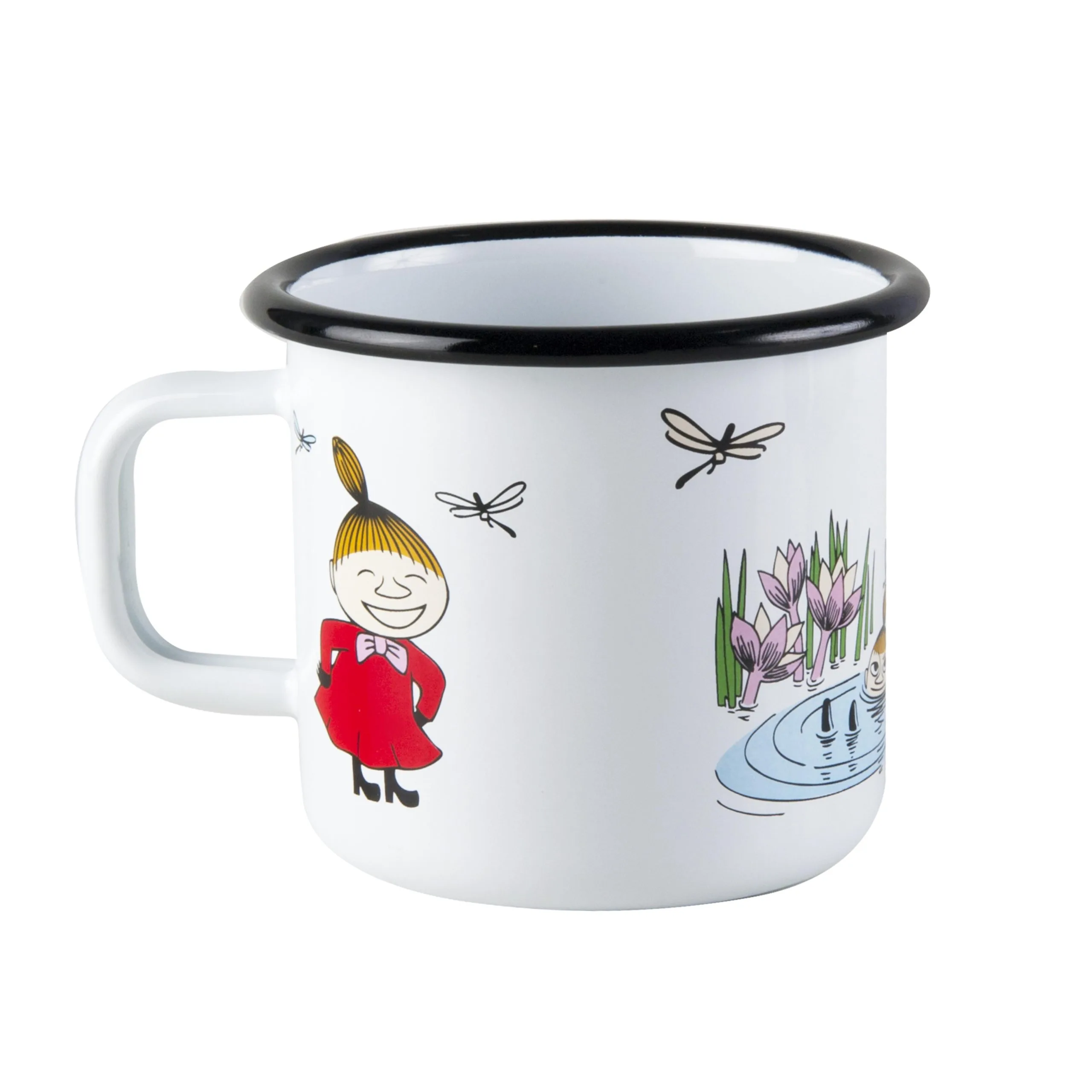 Muurla Taza Esmaltada Pequeña My, Blanco 3 Muurla Taza Esmaltada Pequeña My, Blanco
