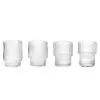 Ferm LIVING 4 Vasos Ripple -Menaje de mesa Ventas p 28072 01 01 5d43dc3981