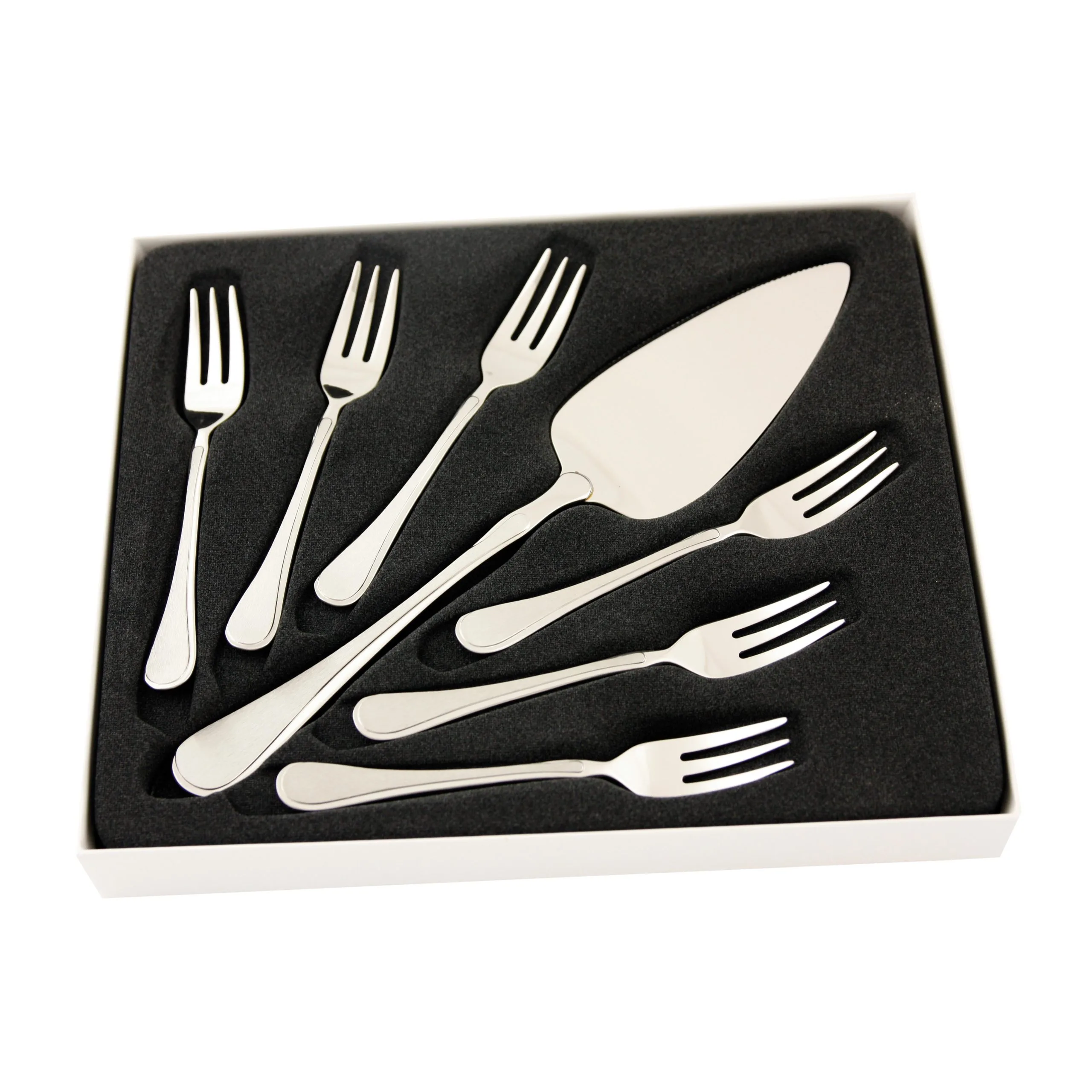 HARDANGER BESTIKK 7 Cubiertos De Tarta Carina 4 HARDANGER BESTIKK 7 Cubiertos De Tarta Carina - Imagen 2