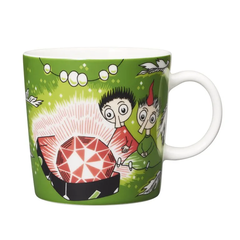 Arabia Taza Moomin Thingumy & Bob King's Ruby 3 Arabia Taza Moomin Thingumy & Bob King's Ruby