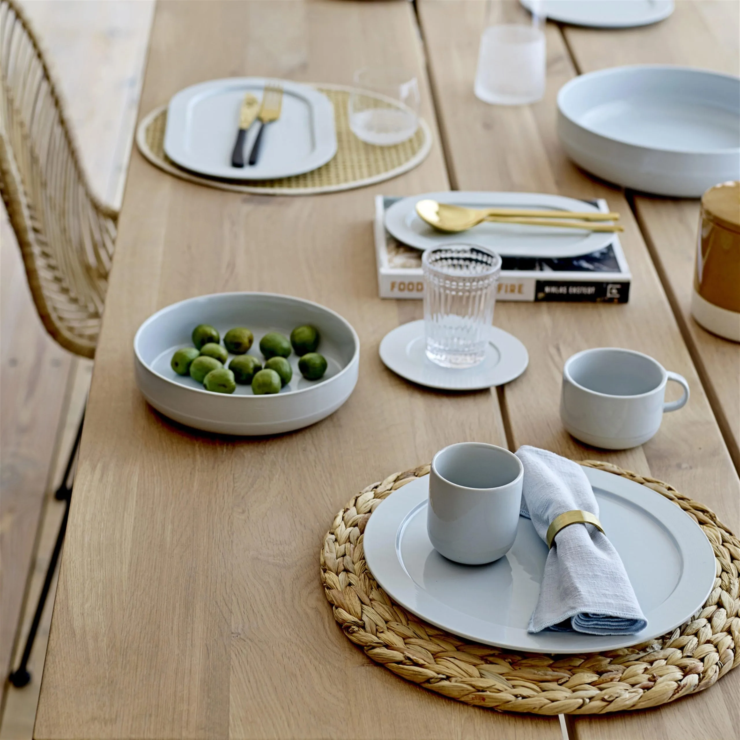 Mantel Individual Bloomingville Trenzado 5 Mantel Individual Bloomingville Trenzado - Imagen 3